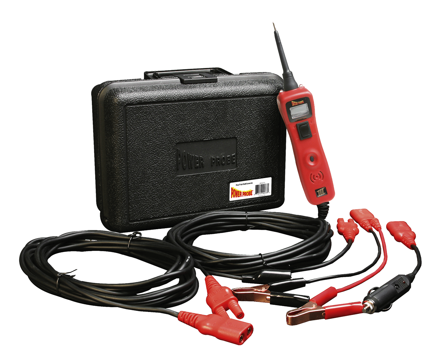 POWER PROBE 3 Red Circuit Tester Accessories Kit PP319FTCRED Garage
