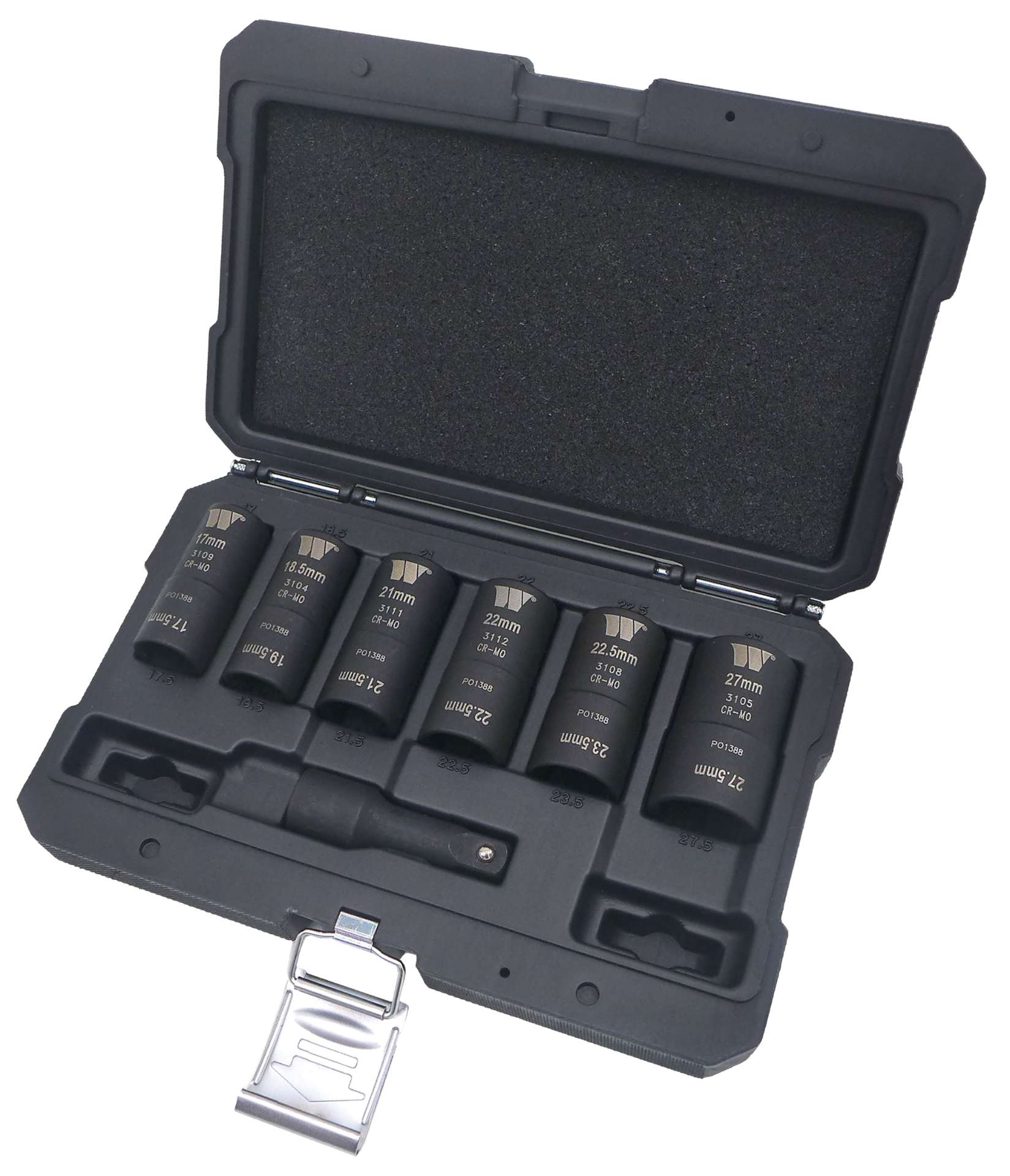 WELZH Master Impact Flip Socket Set, 7Piece Set 3110WW 3110WW